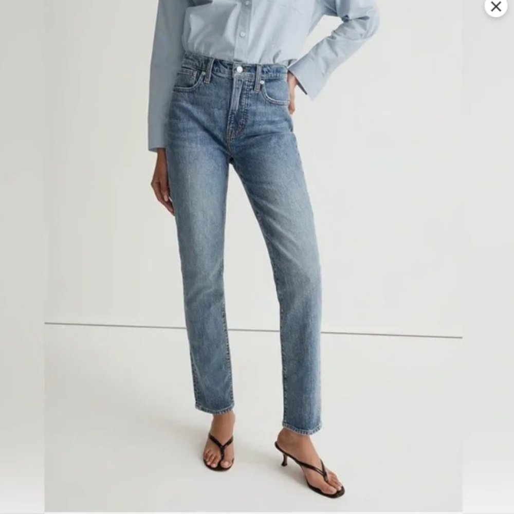 MADEWELL | Tall Perfect Vintage Jean in Heathcote Wash | Size 28 Tall